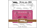 Crealies Xtra no. 201 Gift Card With Slots B