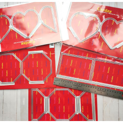 Crealies Cardzz no. 618 Gatefold Card Octagon