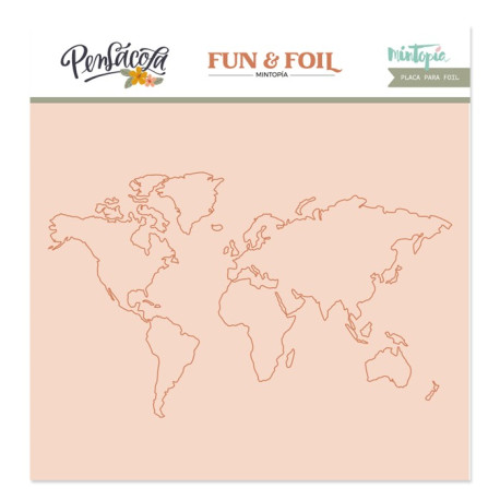 MINTOPIA Hot Foil&Fun Wanderlust PENSACOLA plate