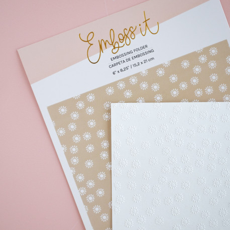 Lora Bailora Cartella Embossing SOLE 15,2x21cm