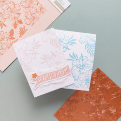 MINTOPIA  Hot Foil&Fun Sfondo Hibiscus PENSACOLA plate