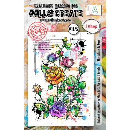 AALL & Create Stamp Set A7 1175  This Much Is True