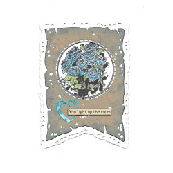 AALL & Create Stamp Set A7 1177 Roses In Bloom