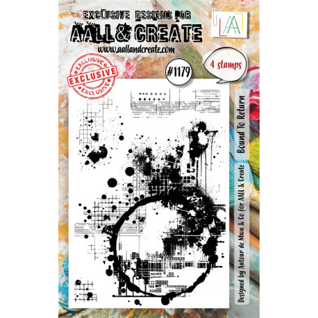 AALL & Create Stamp Set A7 1179 Bound To Return