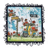 AALL & Create Stamp Set A6 1185 Beach Bikers
