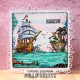 AALL & Create Stamp Set A6 1186 Pelican Galleon