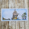 AALL & Create Stamp Set A6 1186 Pelican Galleon