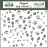 Echo Park Trail Tracks Designer Stencil