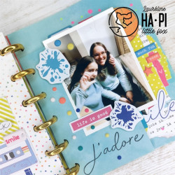 HA-PI Little Fox Die-cuts Colorful Life