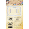 StudioLight Wild & Free Stamp & Die ATC & Stamps n.82