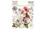 Simple Stories Simple Vintage Spring Garden Floral Bits & Pieces 43pz