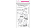 My Favorite Things Hula Hippos Clear Stamps