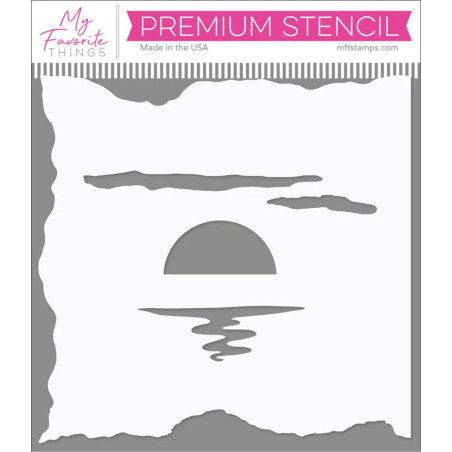My Favorite Things Build-a-Beach Stencil