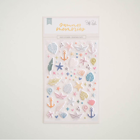 Lora Bailora SUMMER MEMORIES Puffy Stickers