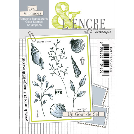 L'Encre et l'Image Salty Breeze Clear Stamp