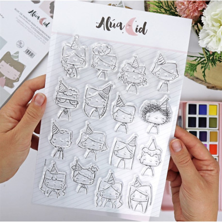 Alua Cid 10 ANNI Clear Stamp