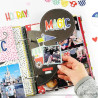 Simple Stories Say Cheese Magic CARDSTOCK STICKERS 30x30cm