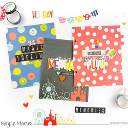 Simple Stories Say Cheese Magic CARDSTOCK STICKERS 30x30cm