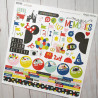 Simple Stories Say Cheese Magic CARDSTOCK STICKERS 30x30cm