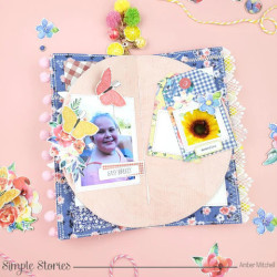 Simple Stories Simple Vintage Linen Market Floral Bits & Pieces 51pz