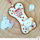 Fustelle Cut-Mi 88533-CML-B Pecan the Dog
