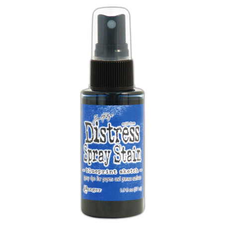 Tim Holtz Distress Spray Stain Blueprint Sketch