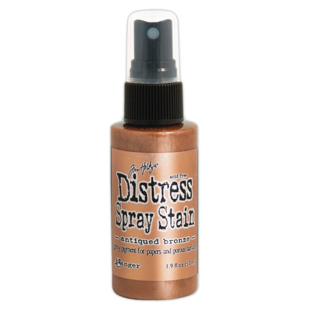 Tim Holtz Distress Spray Stain Antiqued Bronze