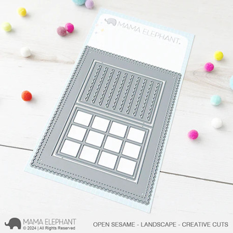 Mama Elephant OPEN SESAME LANDSCAPE CREATIVE CUTS