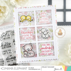 Mama Elephant SIX SCALLOP WINDOW CREATIVE CUTS