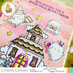 Mama Elephant BIG BOO Clear Stamp