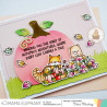 Mama Elephant DELIVER FALL FUN Clear Stamp