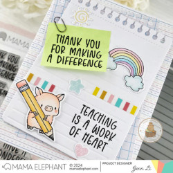 Mama Elephant NOTE PAGE CREATIVE CUTS