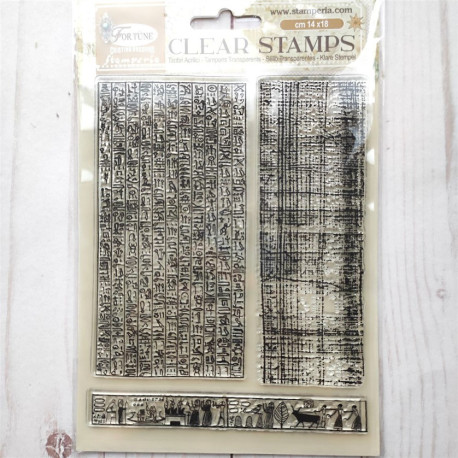 Stamperia Fortune Clear Stamps Egypt