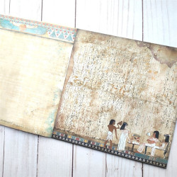 Stamperia Land of Pharaohs Backgrounds Paper Pack 20x20cm