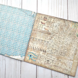 Stamperia Land of Pharaohs Backgrounds Paper Pack 20x20cm
