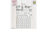 Nellie's Choice Clear Stamp Planner Essential Plan It