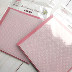 Nellie's Choice 3D Embossing Folder Planner Essential Plus Signs
