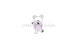 Purple Onion Designs Stacey Yacula - Rip (jumping bear)