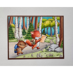 Purple Onion Designs Stacey Yacula - Fern (fox hiking)