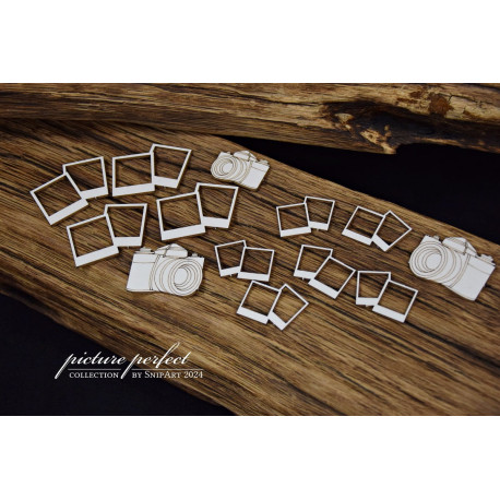 Chipboard Elements Picture Perfect Foto Frames Small