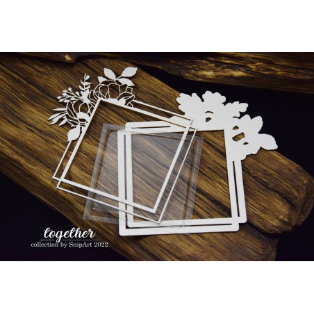 Chipboard Elements Together Shaker Box Square