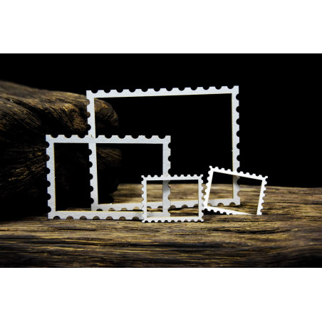 Chipboard Elements Up In The Air Stamps Frames Small