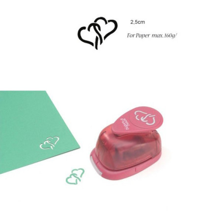 Perforatore 3d Cuori incrociati