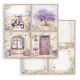 Stamperia Lavender Paper Pack 30x30cm