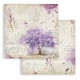 Stamperia Lavender Paper Pack 20x20cm