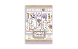 Stamperia Lavender A5 Washi Pad 8pz