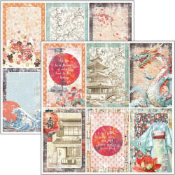 Ciao Bella LAND OF THE RISING SUN Paper Pad 20x20cm