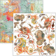 Ciao Bella CORAL REEF Fussy Cut Pad 15x15cm