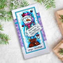 Woodware Craft Collection Winter Boots Clear Stamps