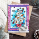 Woodware Craft Collection Magical Christmas Greetings Clear Stamps